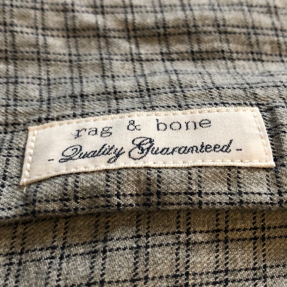 rag & bone classic fit button down long sleeve